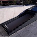 1202 Toiture coulissante pour escalier d’accès au toit sans édicule