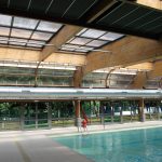 1329 Grande surface couverte par une toiture ouvrante TOITEL piscine publique