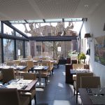 21010 Extension salle de restaurant par une véranda à verrière ouvrante