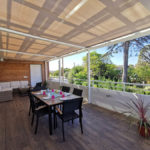 Couverture terrasse dimmeuble par toiture repliable