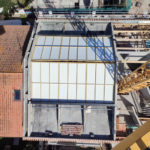 Toiture escamotable de maison