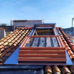 Toiture retractable sur le toit dune maison 2