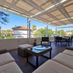 Verriere retractable sur veranda