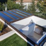 Fermeture accès toit terrasse par verrière rétractable – TOITEL –