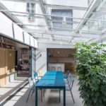 Maison avec toiture repliable à Paris – TOITEL –