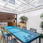 Maison avec toiture repliable à Paris – TOITEL –